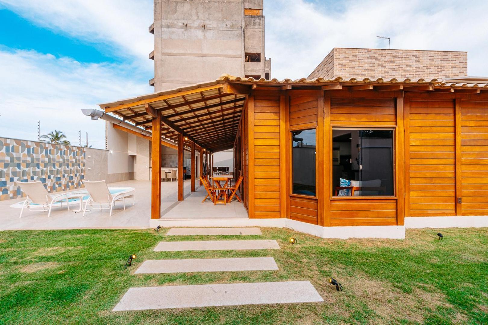 Casadecastelhanos, Quadra Do Mar De Castelhanos, 4 Suites Com Ar, Churrasqueira, Piscina, Hidromassagem, Cozinha Integrada Gourmet Ideal Para Familia E Amigos Anchieta  Ngoại thất bức ảnh